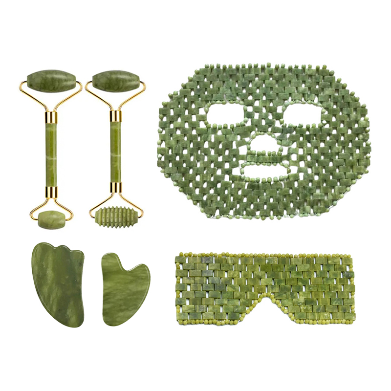 Jade Roller Stone - Natural xiuyan jade máscara facial guache
