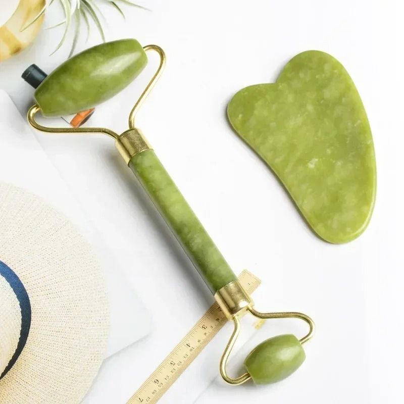 Massageador de rolo de jade na - Jade Roller Stone avaliação e preço