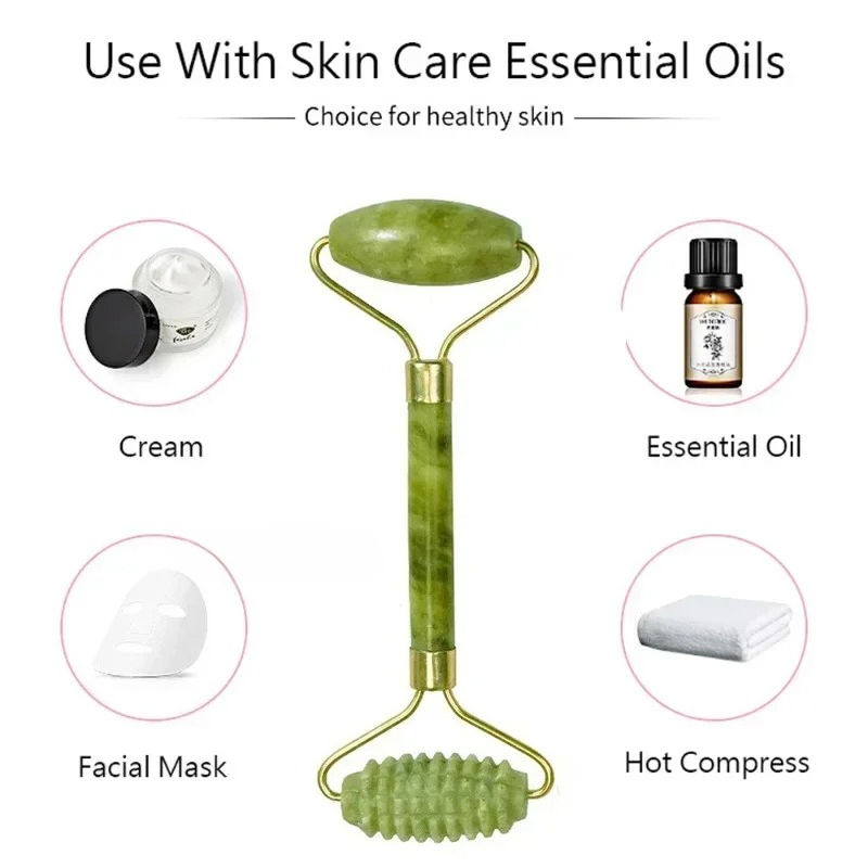 Massageador de rolo de jade na - Jade Roller Stone avaliação e preço