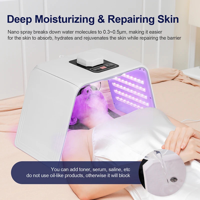 7 cores LED Photon Beauty Mask - Spa & Wellness Hotel Paradiso avaliação e preço