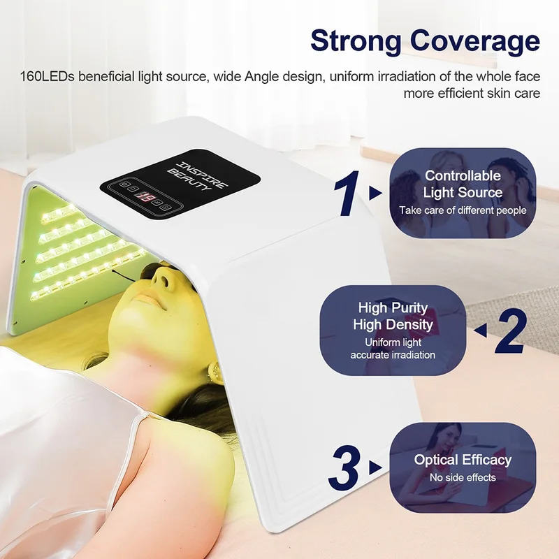 7 cores LED Photon Beauty Mask - Spa & Wellness Hotel Paradiso avaliação e preço