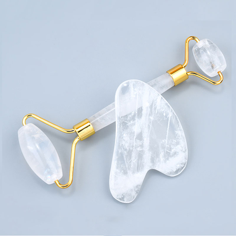 Rolo de massagem facial de cri - Jade Roller Stone avaliação e preço