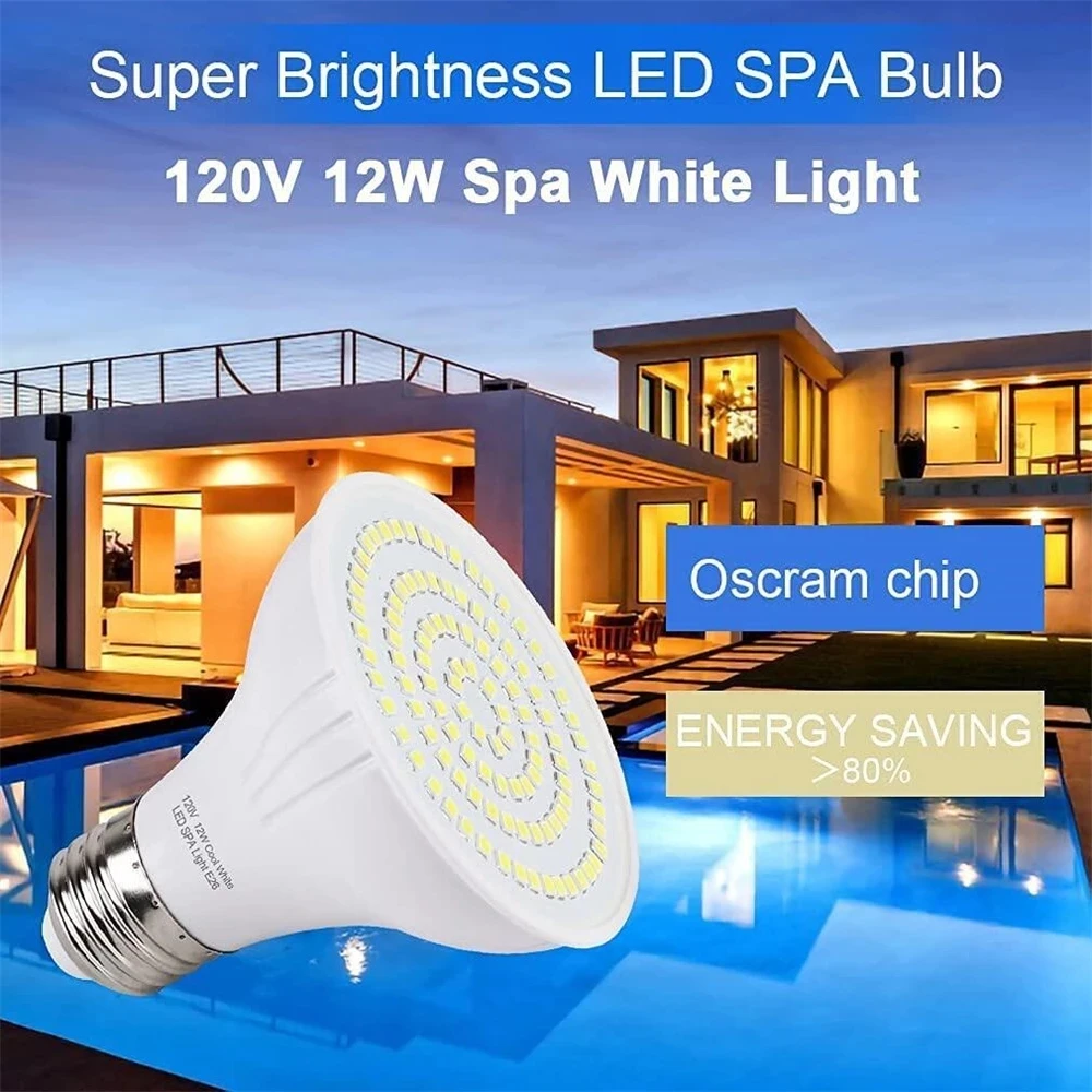 Luz led para piscina e27 e26 l - Xy Spa & Wellness George Town avaliação e preço
