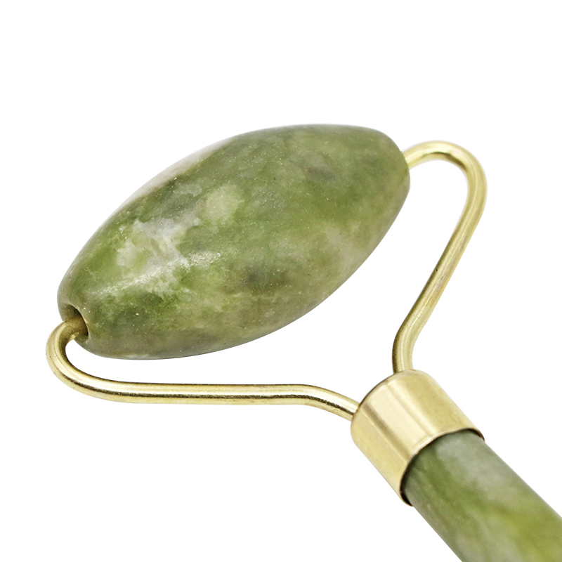 Rolo de jade natural rosto gua - Jade Roller Stone avaliação e preço