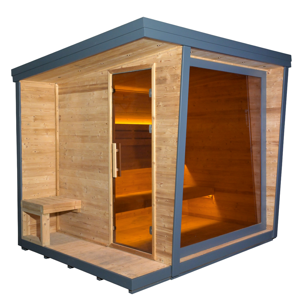 Sauna Moderna ao Ar Livre Pers - Home Spa Wellness avaliação e preço