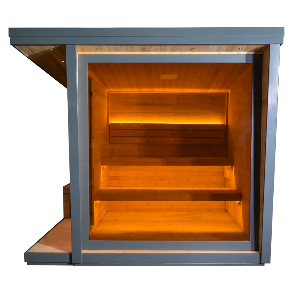 Sauna Moderna ao Ar Livre Pers - Home Spa Wellness avaliação e preço